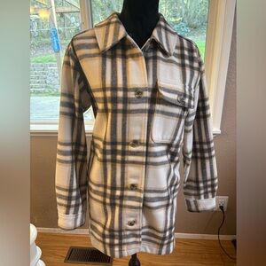 Like new Plaid Women's Jacket